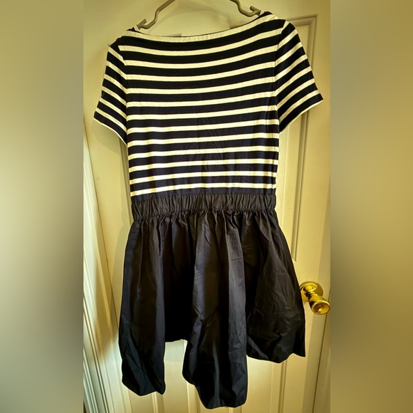 Navy and White Kate Spade Striped Dress - Picture 4 of 4